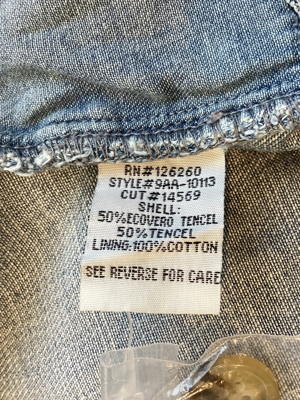 Velvet Heart Wide Leg Tencel Jeans New Size 28 Light Blue Denim - Picture 9 of 10